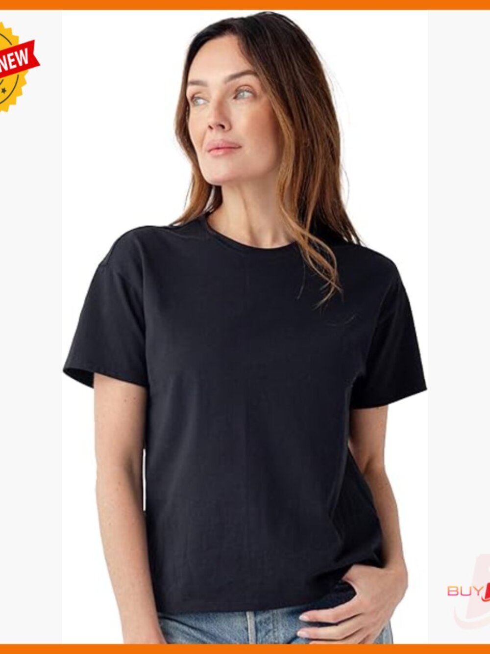 Relaxed Fit 100% Cotton T-Shirt Soft Breathable Everyday Essential